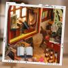 Cuteefun DIY Miniature Dollhouse with LED Lights (Book House) view 3