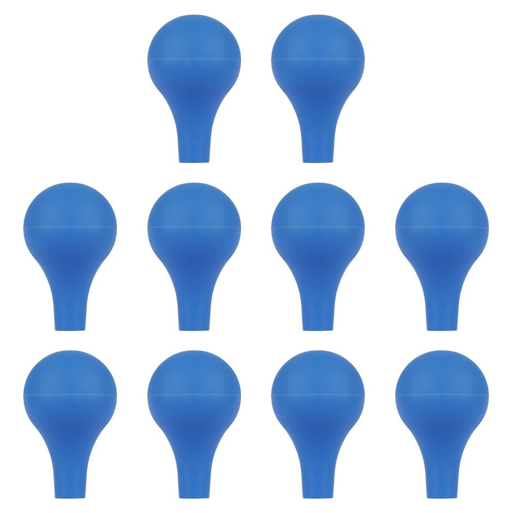 Labasics 10-Pack Rubber Pipette Bulbs for 1–10 mL Pipettors