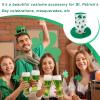 St. Patrick's Day Shamrock Party Hat view 2
