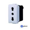 gloca Set of 4 Dual-Standard 2P+T 16 A Outlets Compatible with Matix Series view 3