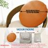 UICMNSI Round Chair Cushion, Washable Non-Slip Seat Pad, 30/40/35/50/45 cm, 46 × 35 cm/14 in view 3