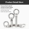 KLNCXC 2-Pack M10 Stainless Steel Expansion Eye Bolts, 304, 160–300 mm view 3