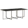 IKAYAA 13-Piece Gray Poly Rattan Garden Dining Set with Cushions view 4