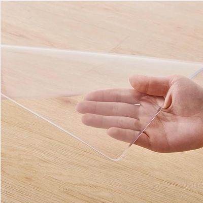 Transparent PVC Chair Mat for Hard Floors, 90 x 160 cm