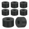 QUARKZMAN 18-Pack Rubber Flat Washers, 25 mm OD x 8 mm ID x 15 mm Thick, Black view 1