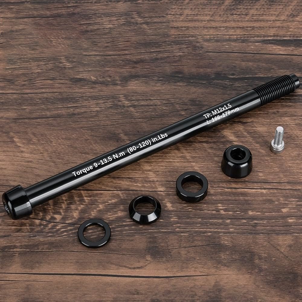 Bicycle Trainer Thru-Axle Adapter, M12 x 1.5/1.75