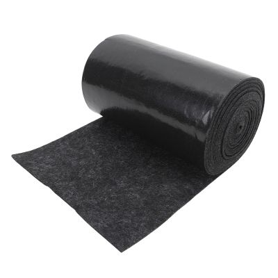 Bognajin Versatile Boat Trailer Bunk Carpet, Double-Layer Polyester, Shock-Absorbing, Black