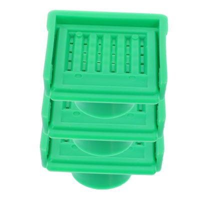 HANABASS 3-Piece Green ABS Beehive Ventilation Discs