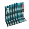 GO-DE Textil Chair Cushions for Medium-Back Garden Chairs, 6-Pack view 1