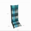 GO-DE Textil Chair Cushions for Medium-Back Garden Chairs, 6-Pack view 2