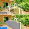 HEFJIAYCIQ Privacy Fence Screen, Gray, 1.7 x 4 m view 2
