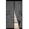 Magnetic Screen Door 265 x 195 cm, Black, No-Drill Adhesive Installation view 1