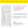 Magnetic Screen Door 265 x 195 cm, Black, No-Drill Adhesive Installation view 2