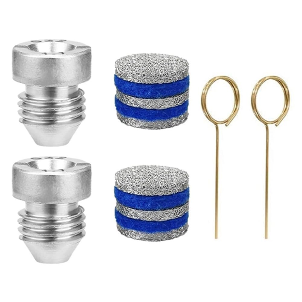 Qerwsdty 1.1 mm Foam Cannon Orifice Nozzle and Foamer Mesh Filter