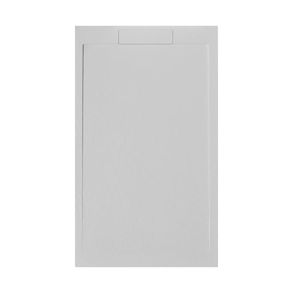 Frascio Vulcano Line Slim Shower Tray 160 x 80 cm, Pearl Gray