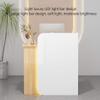 Reception Desk with Storage, MDF, Latte view 3