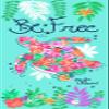 Miracle Home Be Free Microfiber Beach Towel, 100% Polyester, 75 x 145 cm, 15551 view 1