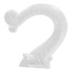 Yardwe 2-Piece Folding Ceiling and Wall Hooks, Zinc Alloy, Heavy-Duty, Easy to Install, for Bathrooms and Outdoors view 2