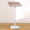 Portable Church Lectern with Adjustable Reading Surface, Black view 1
