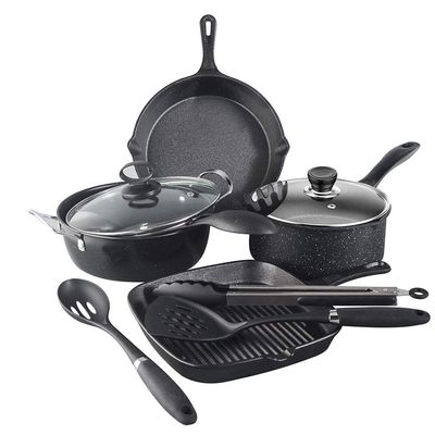 QTYQWC Nonstick Cookware Set with Kitchen Utensils