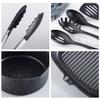 QTYQWC Nonstick Cookware Set with Kitchen Utensils view 4