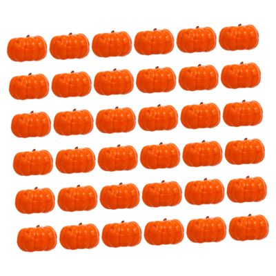TOPBATHY 7 Sets of Realistic Mini Pumpkin Decorations, 700 Foam Pumpkins