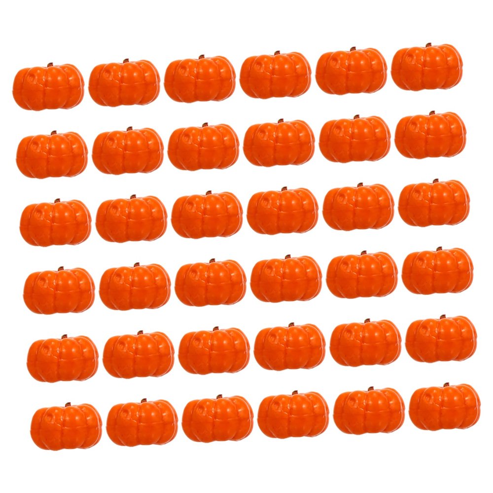 TOPBATHY 7 Sets of Realistic Mini Pumpkin Decorations, 700 Foam Pumpkins