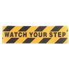 Qusedwey Watch Your Step Floor Sticker, 6 x 24, Warning Sign, Anti-Slip Floor Tape view 4