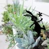 Metal Rabbit Garden Decoration Stake | Metal Bunny view 4