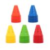 Qsvbeeqj Skating Training Cones, Multicolor, Windproof, 10-Pack view 3