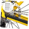 Kisangel 8-Pack Waterproof Plastic Bicycle Chain Protective Film, Black, Self-Adhesive, for Frames and Chains, Easy to Clean view 3