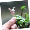 BESPORTBLE 2 Sets of White Plastic Miniature Landscape Fastening Rods, 1,000 Pieces Each view 2