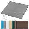 Breathable Rectangular Sun Shade Sail 280 x 480 cm, 98% UV Protection, Light Gray view 1