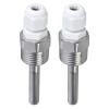PEILINZE Temperature Sensor Thermowells, 2-Pack, Stainless Steel, 1.27 cm, 8 x 50 mm view 1