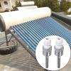 PEILINZE Temperature Sensor Thermowells, 2-Pack, Stainless Steel, 1.27 cm, 8 x 50 mm view 2