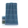 MEKPAM 4-Pack Pinstripe Cotton Hand Towels, Absorbent Thickened Face Towels, Houndstooth Gray view 3