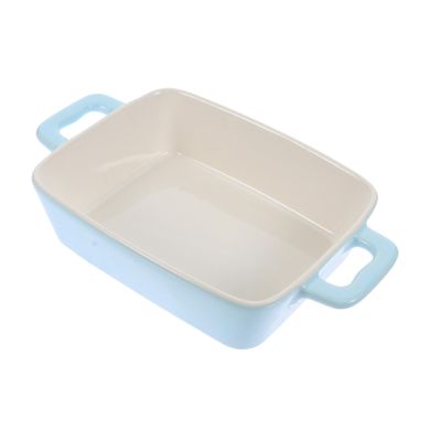 MAGICLULU Round Ceramic Baking Tray for Oven, for Preparing Vegetables and Meat