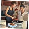MAGICLULU Round Ceramic Baking Tray for Oven, for Preparing Vegetables and Meat view 4