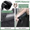 Yopappol Large Pond Liner, 3 x 4 m, 4 x 5 m, 5 x 5 m, 6 x 8 m, HDPE Underlay Sheet, Waterproof Membrane, Reinforced Koi Pond Liner for Garden Ponds, Swimming Pools, Aquaculture and Agriculture (7 x 12 m) view 2
