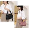 Lightweight Casual Fashion Nylon Shoulder Bag for Women, Light Green view 4