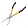 Slim 27.9 cm Snap Ring Pliers for Washing Machine Tub Seal Clamps, Yellow view 1