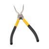 Slim 27.9 cm Snap Ring Pliers for Washing Machine Tub Seal Clamps, Yellow view 3