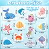 Alovez 24-Piece Ocean Sea Animal Cupcake Toppers view 2