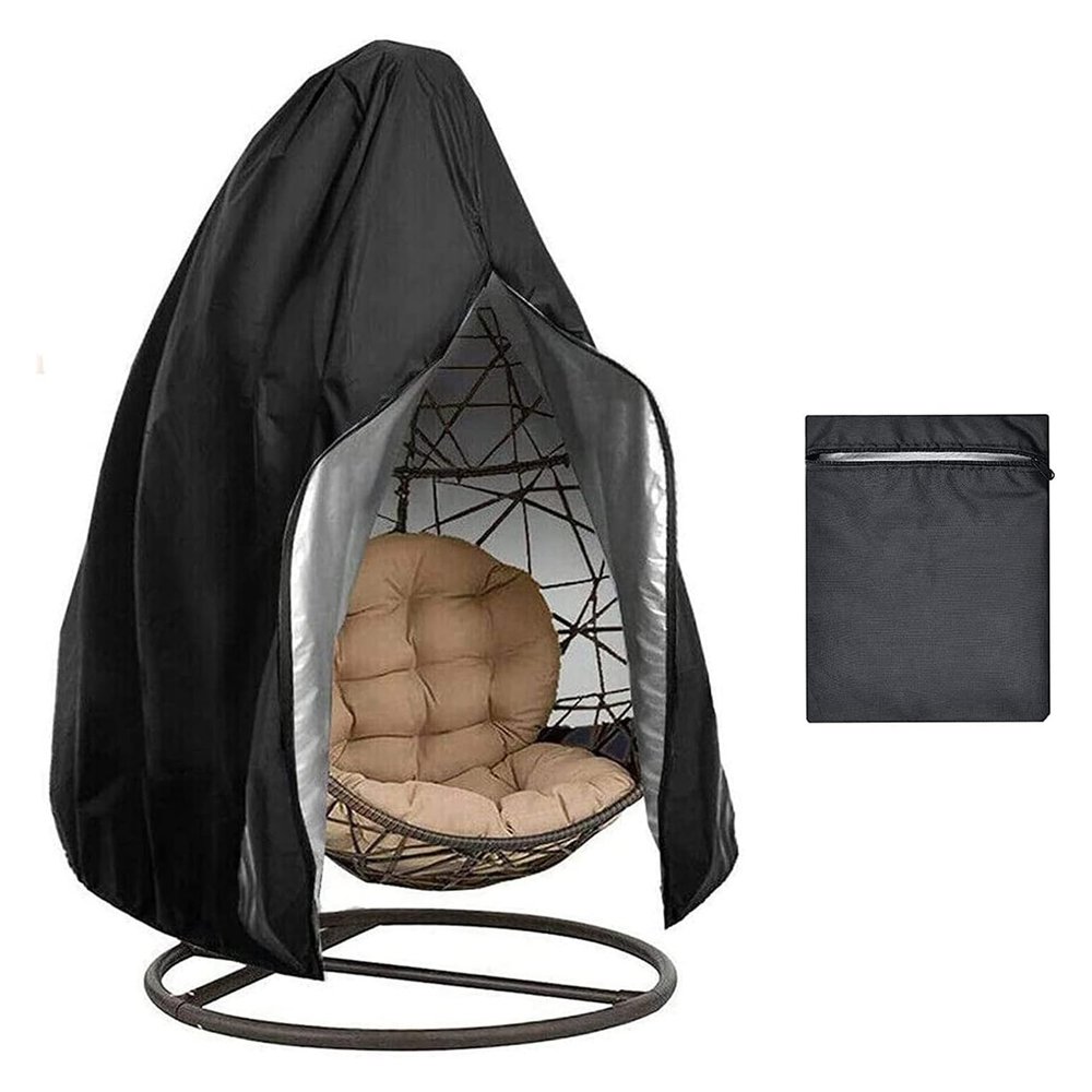 Outdoor Hanging Egg Chair Cover, 115 x 190 cm, Waterproof, with Zipper