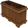 Galvanized Steel Raised Garden Bed Planter Box with Plant Stand view 1