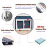 Small Basement Windows 32 x 14, 30 x 16, 32 x 16, 32 x 18, 30 x 14, 28 x 12, Flush-Mounted Replacement Windows for Bathrooms/Sheds/Chicken Coops, Horizontal Sliding Window (White, W x H 48 x view 2