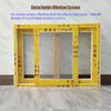 Small Basement Windows 32 x 14, 30 x 16, 32 x 16, 32 x 18, 30 x 14, 28 x 12, Flush-Mounted Replacement Windows for Bathrooms/Sheds/Chicken Coops, Horizontal Sliding Window (White, W x H 48 x view 3