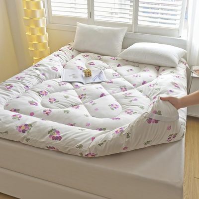 Japanese Futon Mattress, Cotton, 120 × 200 cm, 3 kg (A; 160 × 200 and 180 × 200 cm options)