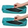 BLLMTEAR Set of 2 Neck Roll Pillow Covers with Zipper for Memory Foam and Neck Pillows (#9.15 x 40 cm/6 x 16 in) view 1