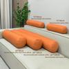 BLLMTEAR Set of 2 Neck Roll Pillow Covers with Zipper for Memory Foam and Neck Pillows (#9.15 x 40 cm/6 x 16 in) view 2